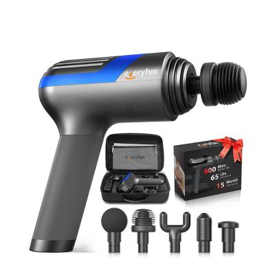 Κίνα High Power For Gym Everyfun New Arrival EU Warehouse Muscle Tissue Fascial Gun Amazon Deep Vibration Massage Gun προς πώληση