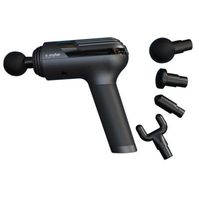 China Best Cordless Body Grip Sports Electric Pulse Percussion Tissue Vibration Body Muscle Deep Massage Gun for sale