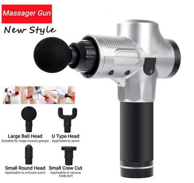 China Custom Logo 30 Speed ​​Muscle Gun Body Massage Percussion Therapy With LCD Screen Portable Charger Massage Gun for sale