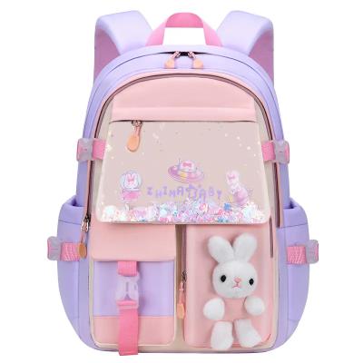 China Casual Large Capacity 2023 Logo School Bags Girl Backpack Cartoon Doll Designer Logo Teenager Children Custom Book Schoolbag Fashionable for sale