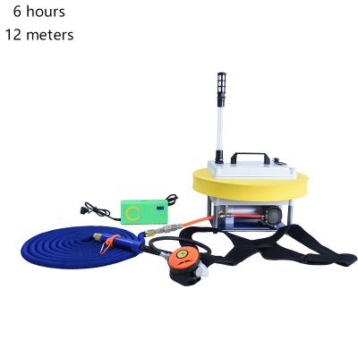 China Snorkeling Scuba Breather Breather Scuba Rebreather Scuba Portable Tankless Diving System New 6 Hours Diving Depth 12 Meters for sale