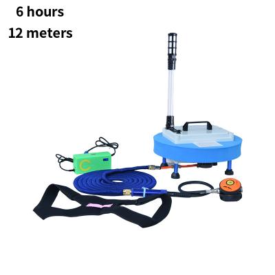 China Product introduction new waterproof G100-4H diving 6 hours deep 12 meters equipped with mini hookah diving compressor with air diving for sale