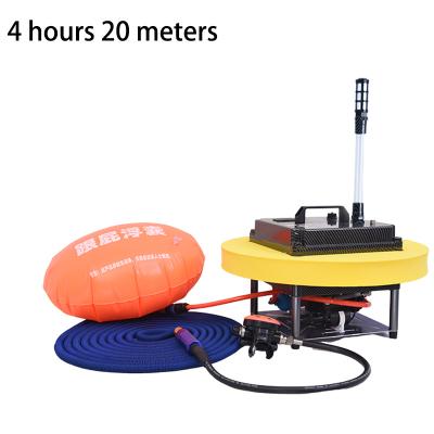 China Durable Aerobic Compressor 336W Diving Air Output 80L/min Personal Mini Portable Scuba Diving Equipment for sale