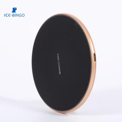 China Mobile Phone Zinc Alloy Disc Around Wireless Charger for sale