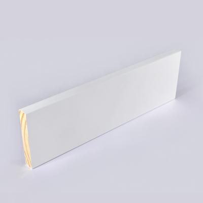 China High Quality Indoor Decoration Radiata Pine S3S Pine Finger Common Skirting Board for sale