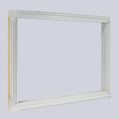 China Modern Customized White Primed Finger Door Common Wood Window Frame for sale