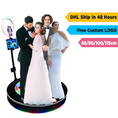 China Wedding 2022 ready to ship 360 automatic photo booth photo booth 360 software new high quality fashion stock for sale