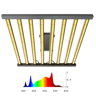 China Plants strip to grow lamp 8bar 640w 680w 800w 301h lm301b best indoor plant light quantum removable bars professional led growing light for sale