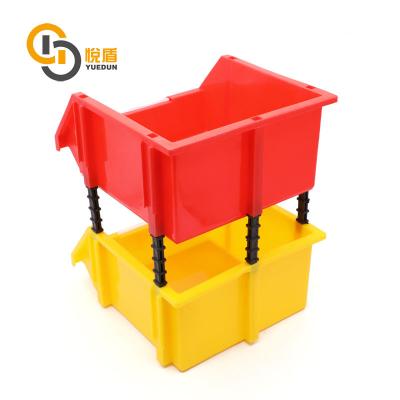 China Yuedun 004 Plastic Cartons Folding Spare Parts Moving Plastic Box for sale