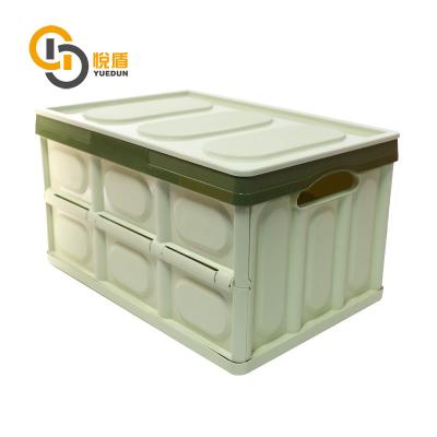 China YDTB009 Recyclable Drawing Packing Stackable Tied Lid Storage Crates Plastic Turnover Box for sale