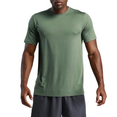 China Wholesale Customized QUICK DRY Moisture Wicking Mens Sports T-Shirts Looses Gym Fitness Breathable Soft Tops for sale