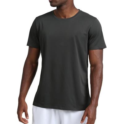 China Wholesale Custom Men's Casual Fitness Running Tops Summer Breathable Seamless Quick Dry Sports T-shirt for sale