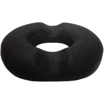 China Wholesale Circle Hemorrhoid Anti-Static Cushion Manufacturer Foldable Memory Foam Cushion with Elastic Strap for sale