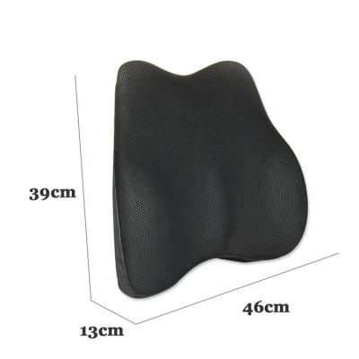 China Manufacturer Supplier Memory Foam Back Oblong Back Cushion Anti-Static Support Waist Cushion for sale