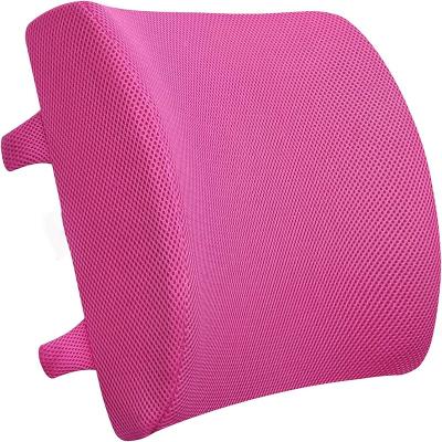 China Wholesale Cheap Breathable Lumbar Back Cushion Pillow Price Square Back Cushion Anti-Static Support For Office Chair Decompression for sale