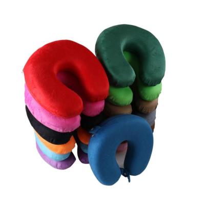 China Factory Hot Sales Anti-static Travel Comfortable Neck Stretcher Pillow U-Shape Neck Pillow for sale