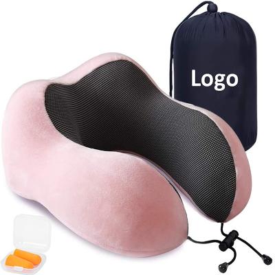 China New Design Good Quality Neck Support Travel Pillow Anti-Static Super Soft U-Shape Neck Pillow for sale