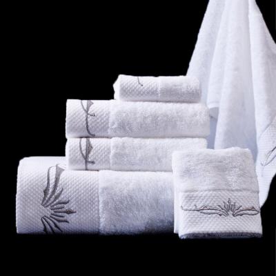 China NEW Wholesale Child Safe 6 Piece 100% Egyptian Cotton Hotel Set 600 Gram Bath Towel Set for sale