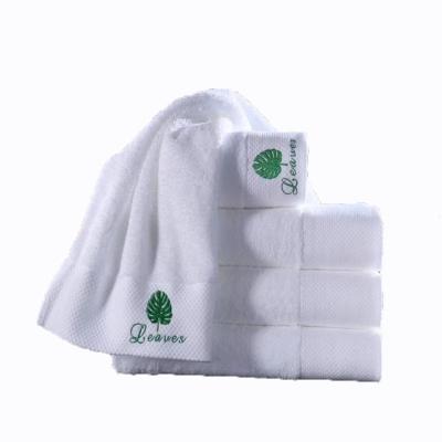 China QUICK DRY Wholesale White 100% Cotton Luxury Hotel Bath Towels Dobby White Towel for sale