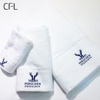 China White High Quality Five Star Towel Child Safe Hotel Towel for sale