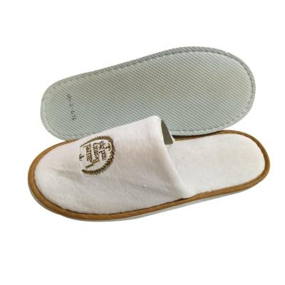 China Home Hotel Collection Travel CFL Hotel Supplies Soft Cotton Disposable Slipper for sale