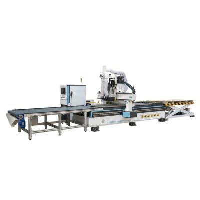 China Door Panel Molding Promotion Price Automatic Loading And Unloading 4x8 Wood CNC Router Machine for sale