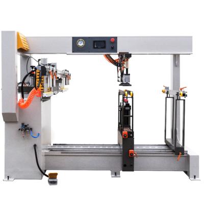 China Woodworking Building Material Stores Double Rows Multi Boring Machine With 42pcs Drilling Shafts for sale