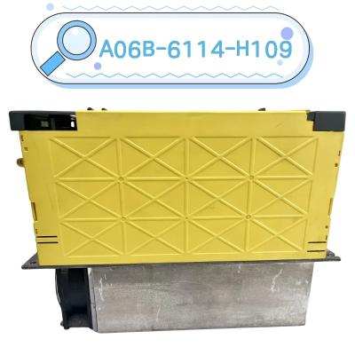 China 100% Original Fanuc Servo Amplifier ModuleA06B-6114-H109 for CNC machinery Fanuc servo amplifier module A06B-6114-H109 for sale