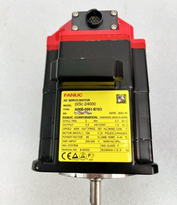 China New and original Japan hot sale high precision Fanuc servo motor A06B-0061-B103 genuine goods are provided by stock Fanuc servo motor A06B-0061-B103 for sale