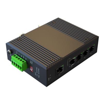 China 5*10/100Mbps RJ45 Ports 5-Port 100M Industrial Unmanaged Ethernet Switch 1.4Gbps for sale