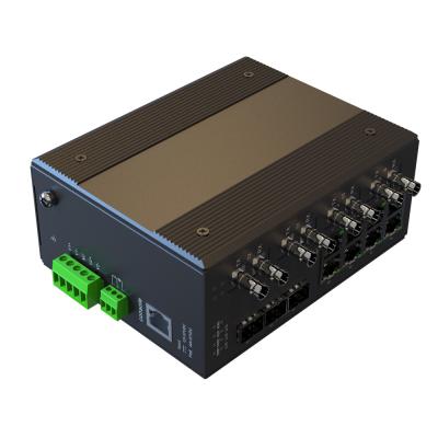 China LACP Gigabit 15 Port 1000M POE Full Controlled 90W High Quality Industrial Ethernet Switches POE Switch for sale