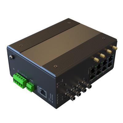 Китай LACP AC 85-265V 100M 10 Port 8 Dual Band RJ45 2 Antenna 1*9 WIFI 5G/2.4G Managed Ethernet Wireless Industrial Switch продается