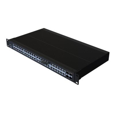 Китай LACP L3 1000M Layer 52 Port Redundant Dual Inputs 85-265VAC 48 RJ45 4 SFP+ 10G Ethernet Industrial Network Switch продается