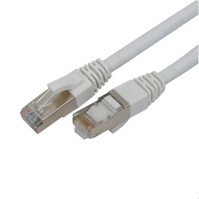 China CAT 7 SFTP Ethernet Cable 10GBase-T 28AWG Gold Plated Double-Shielded Copper Core High-Speed ​​QD C7-SF/F28-R-BK à venda