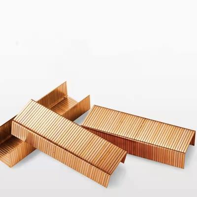 China Hot-selling 3516 U Shaped Nail Cardboard Plates Copper-Clad Sealing Nails for sale