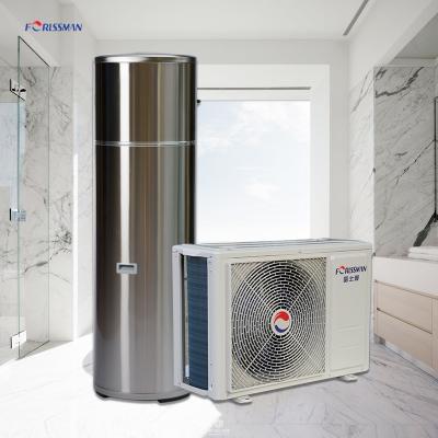 China OEM Outdoor Professional Design Storage Split Source Heat Pump Hot Air Water Heater for sale