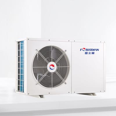 China Household Forlssman heat pump electric heating home air source heat pump air to water water heater for sale