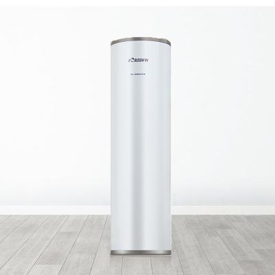 China outdoor home use enamel water tank water heater with water cycle heat pump for shower for sale