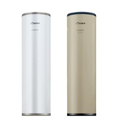 China Outdoor air source hot water split heat pump water heater cylinder enamel water tank for sale