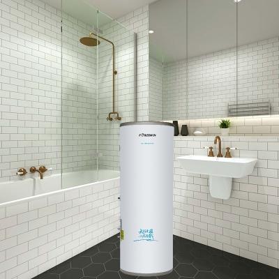 China Household Air Source Split Heat Pump Water Heater Domestic Water Tank With Enamel Interior for sale