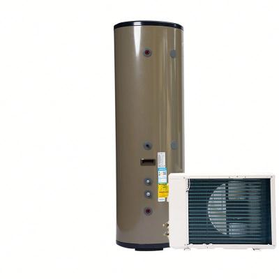 China Forlssman outdoor factory direct heat pump 150L 200L 250L 300L air to compressor water heater for sale