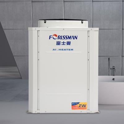 China Outdoor Chinese factory commercial air source heat pump water heaters, air to water heat pump for sale