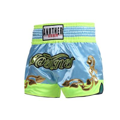 China Comfortable wholesale kick boxing shorts satin leather boxing shorts price cheap thai boxing shorts thailand for sale