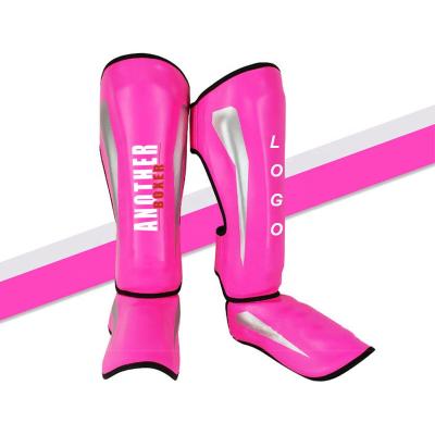 China Kick Boxing Muttahida Majlis-e-Amal Training Good Leg Protection Shin Guard Muay Thai For Shin Guard Muay Thai Boxing Custom Wholesale for sale