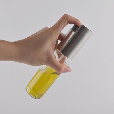 China Free Sample Viable 100ml Oil Sprayer Kitchen Vinegar Bottle Cooking Oil Sprayer Glass Bottle for sale