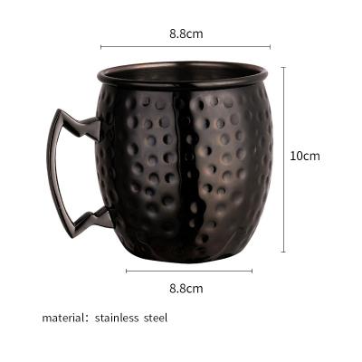 China Sustainable Mule Cups Moscow Handle Stainless Steel Decorative Big Cup Mugs for sale