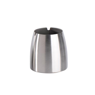 China Windproof Stainless Steel Ash Tray Cigarette Ash Tray for Patio Home and Office Decoration Portable Ashtrays Desktop Money for sale