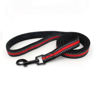 China Quality Viable Hot Dog Leash Private Label Pet Sublimation Fashion Sales Amazon Nylon Lharness Leash for sale