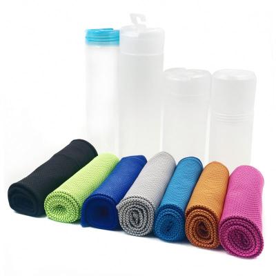 China Gym Soft QUICK DRY Physical Quick Ice Sports Microfiber Cooling Towel for sale