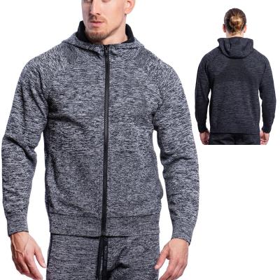 China Breathable Mens Hoodies Custom Gym Sports Running Sweatshirt Bodybuilding Outdoor Sportswear Male Fitness Training Jackets for sale